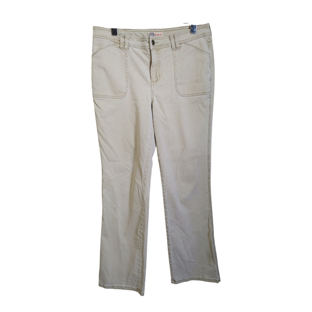 Faded Glory Women's Boot Cut Jeans - Beige